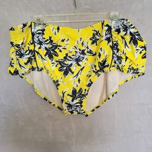 NWOT! Floral Swim Bottoms